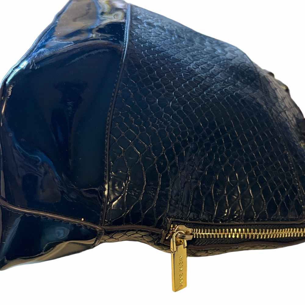 Anne Klein Dome Satchel Faux Leather Handbag | EUC - Picture 7 of 11